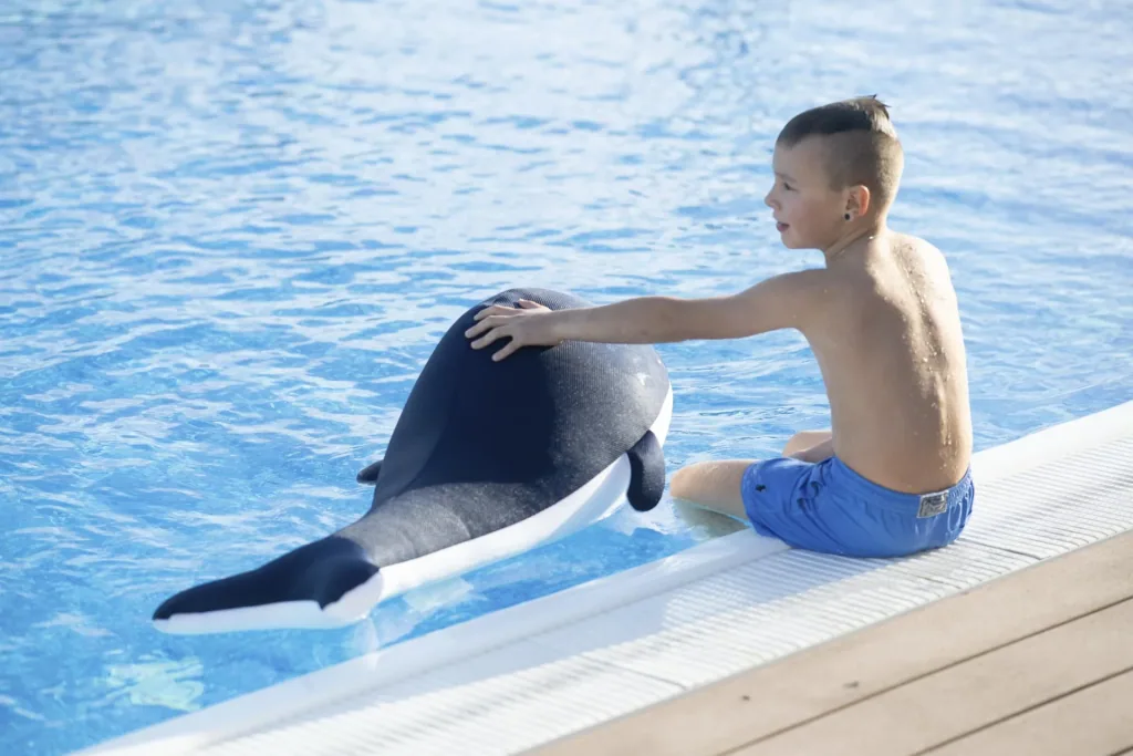 Westmann Pool Buddy Walvis blauw