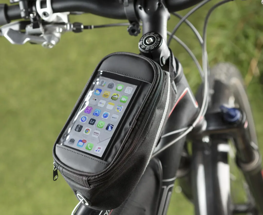Bicycle smartphone bag