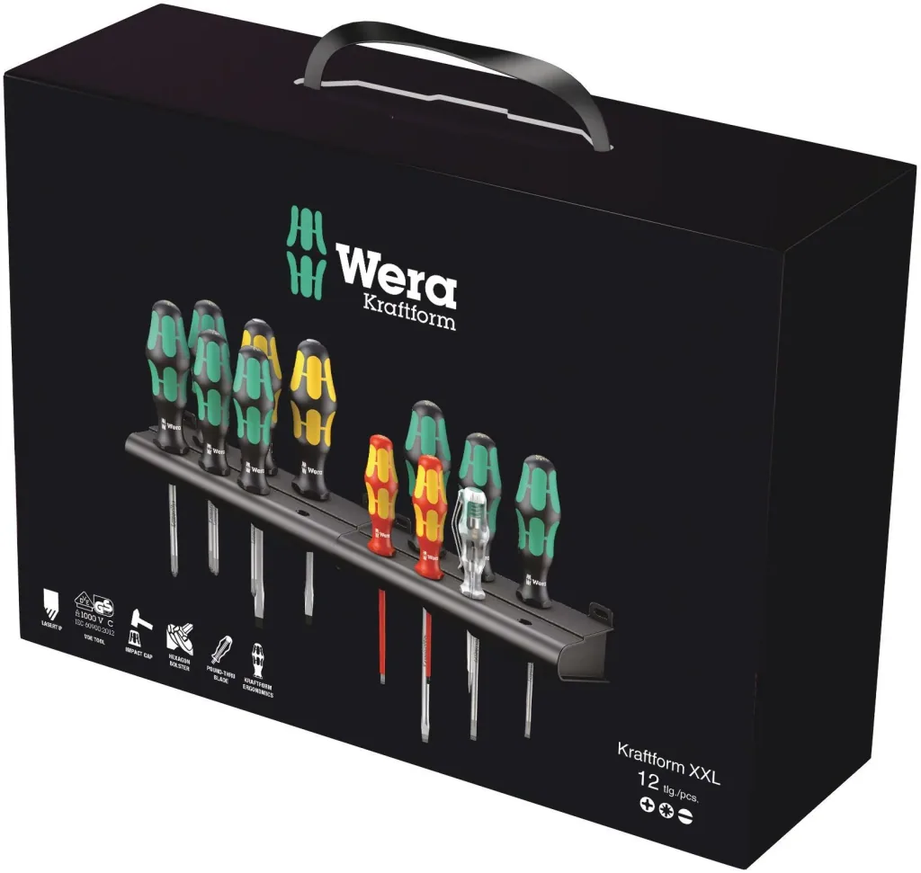 Screwdriver all-round set, 12 pieces