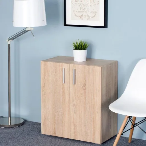 Multifunctional cabinet oak - 2 compartments