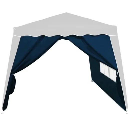 Side wall for Capri folding gazebo 2x blue