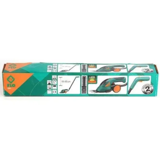Accu grass and shrub shears with handle and wheels - 85 cm - Includes battery and charger
