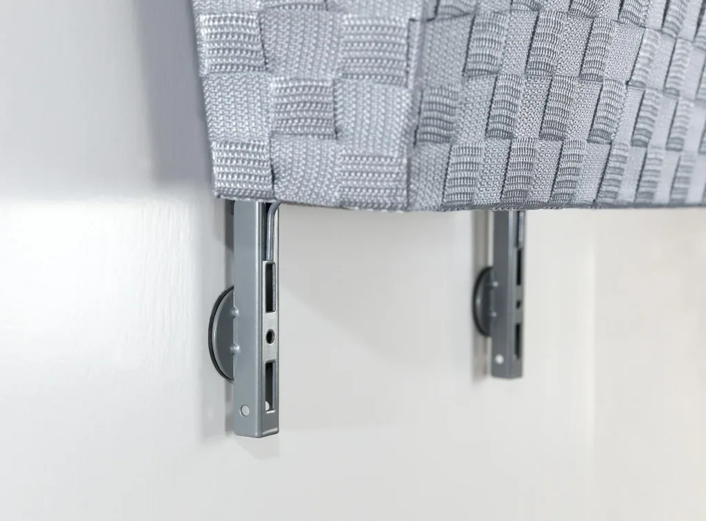 Door shelf "Adria", 5 levels, grey