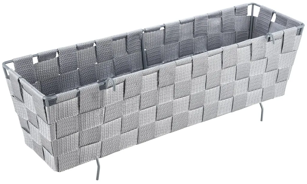 Door shelf "Adria", 5 levels, grey