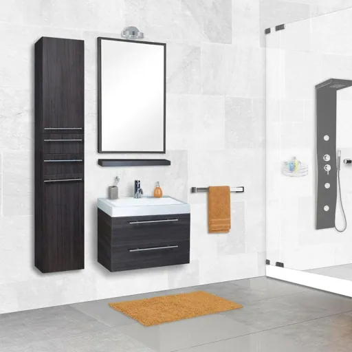 Bathroom furniture Force 58 cm - Grey