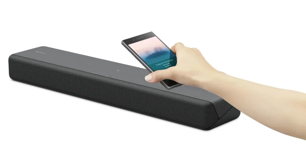HT-MT300 Soundbar + Subwoofer, in anthracite, 100 watts, Bluetooth and NFC