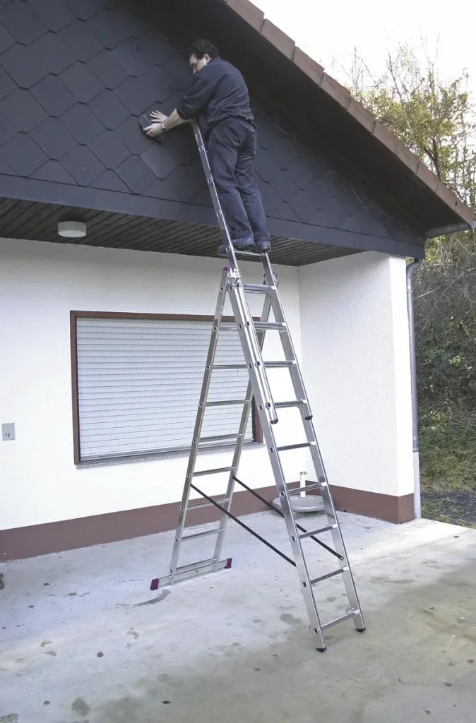 CORDA multi-purpose ladder, 3 x 11 rungs