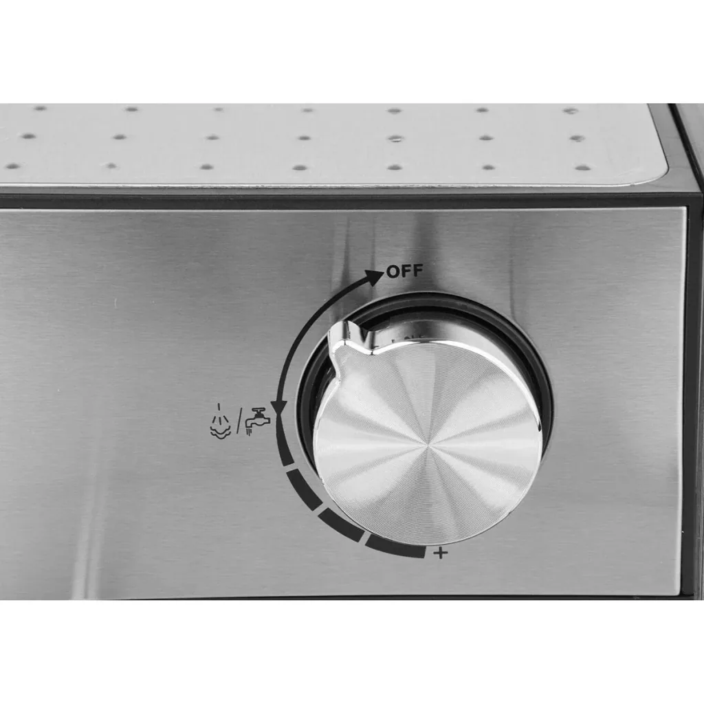Piston machine with frother - 850W - 1.6 L - stainless steel