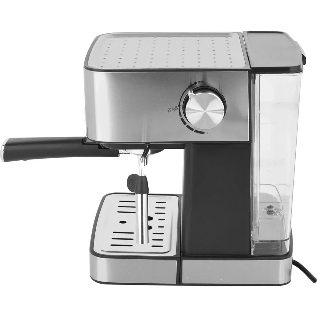 Piston machine with frother - 850W - 1.6 L - stainless steel