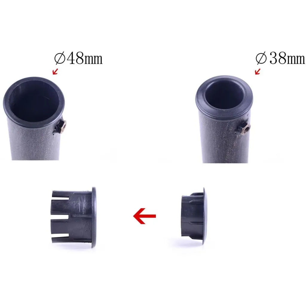 Umbrella stand holder 9kg 38/48mm resin bronze