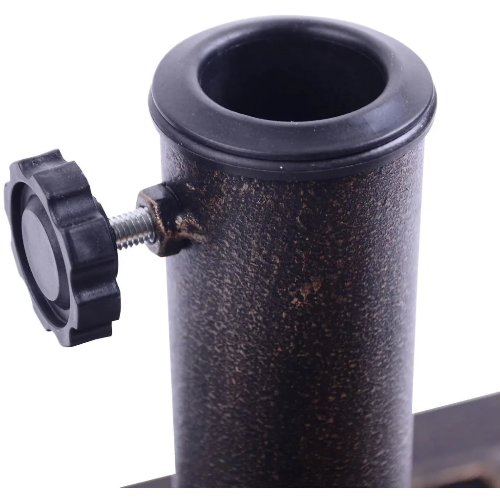 Umbrella stand holder 9kg 38/48mm resin bronze