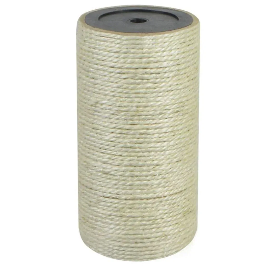Cat scratching post 8x15 cm 8 mm beige