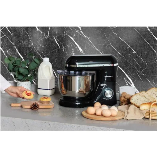 NL Powerful Food Processor - 1500W - 6L - Black