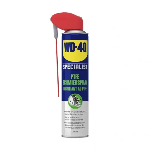Specialist PTFE Lubricating Spray with Smart Straw Spray Head, 300 ml