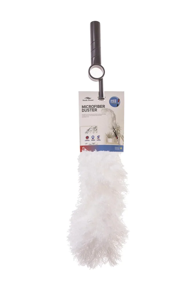 Feather duster attachment