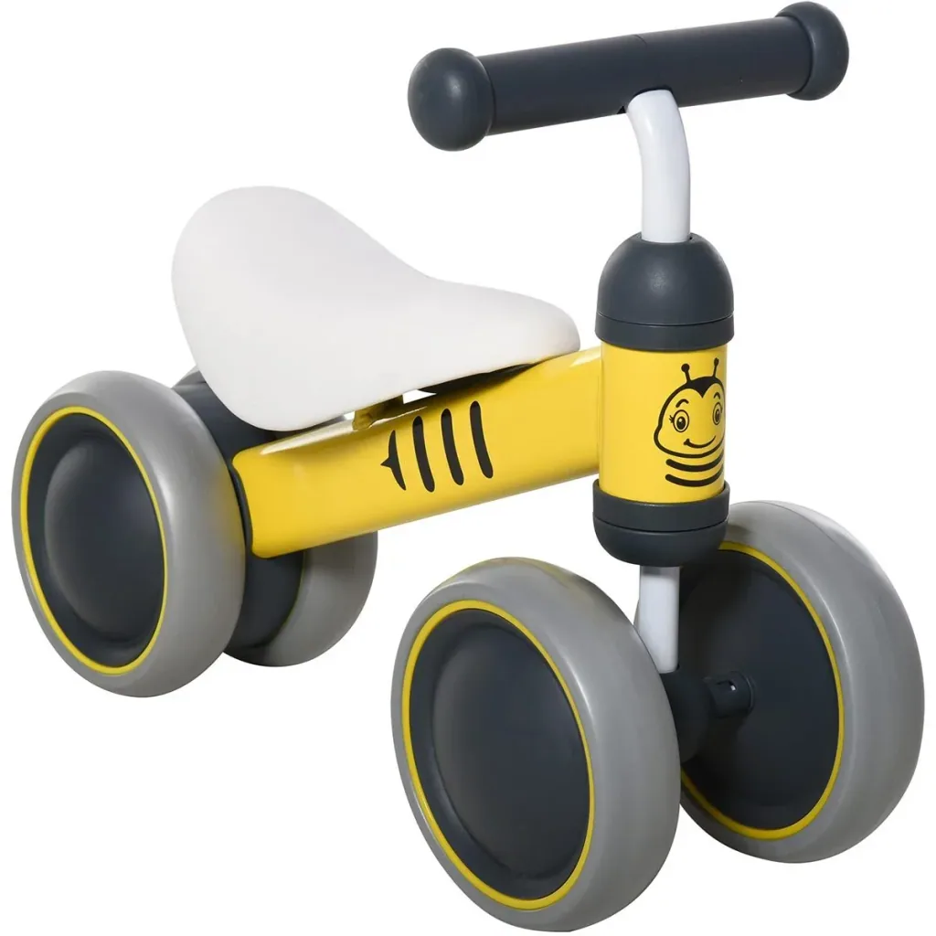 Children's balance bike yellow