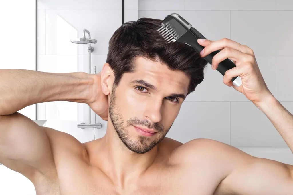 Smart Trimm hair clipper, 6-piece, 3 V
