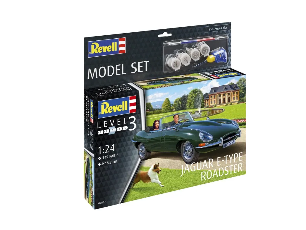 Model Set Jaguar E-Type Roadster