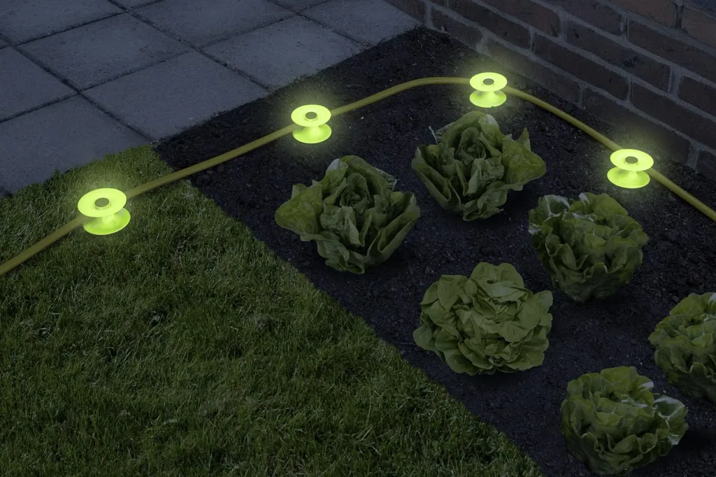 Hose guide, luminous, 2 pieces