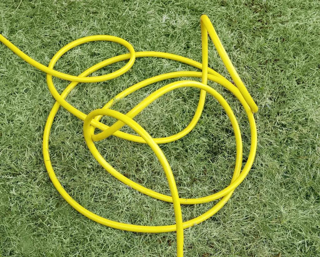 Hose guide, luminous, 2 pieces