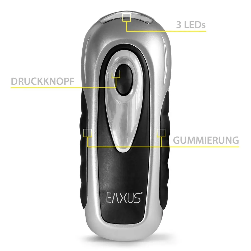 LED dynamo flashlight