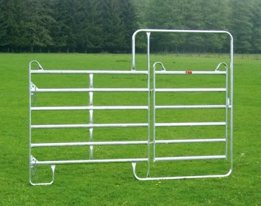 Pasture panel Panel-6, 3.60 m wide with gate, 2.20 m high