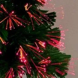 Artificial Christmas tree in fiber optic optics 60cm