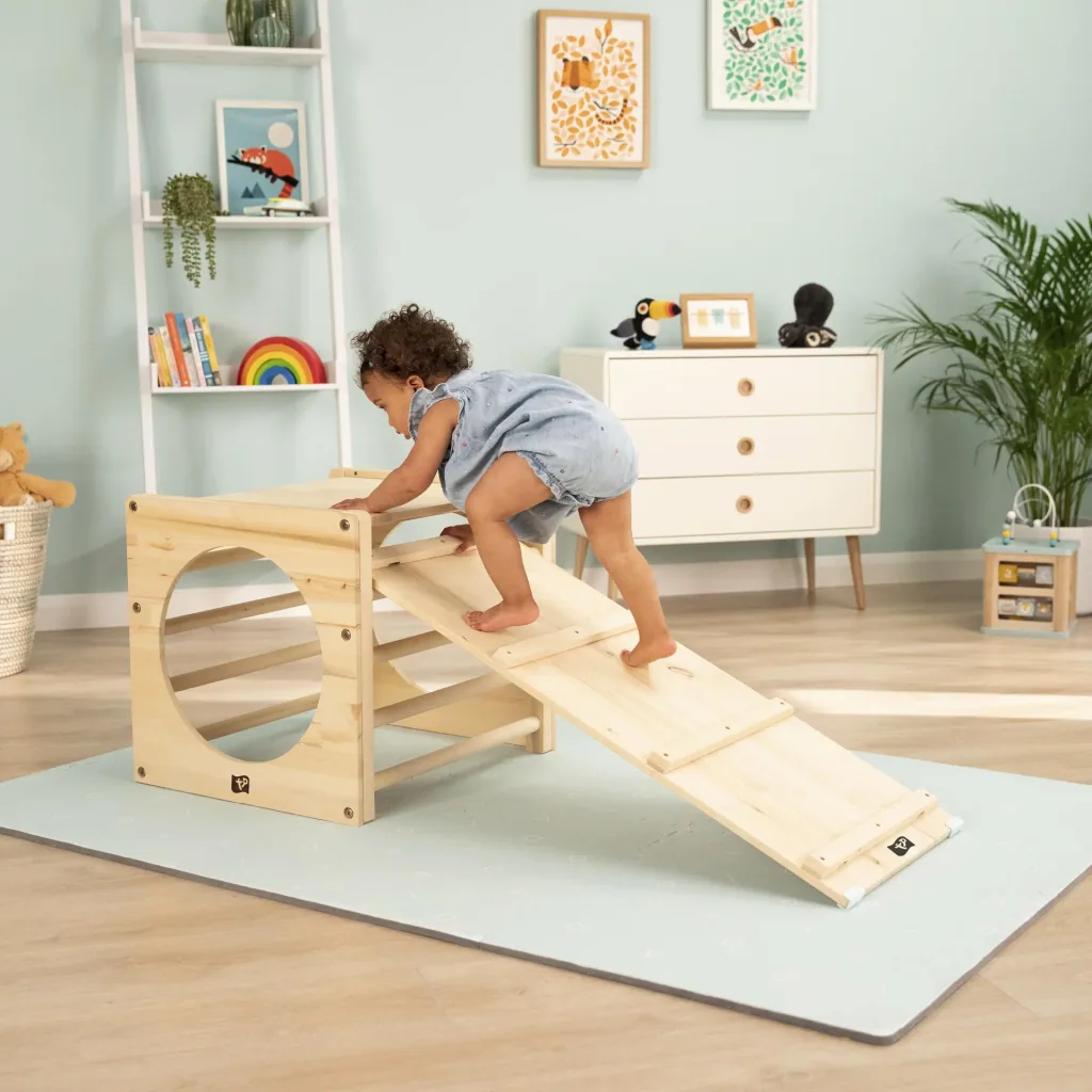 Active slide and bridge for children