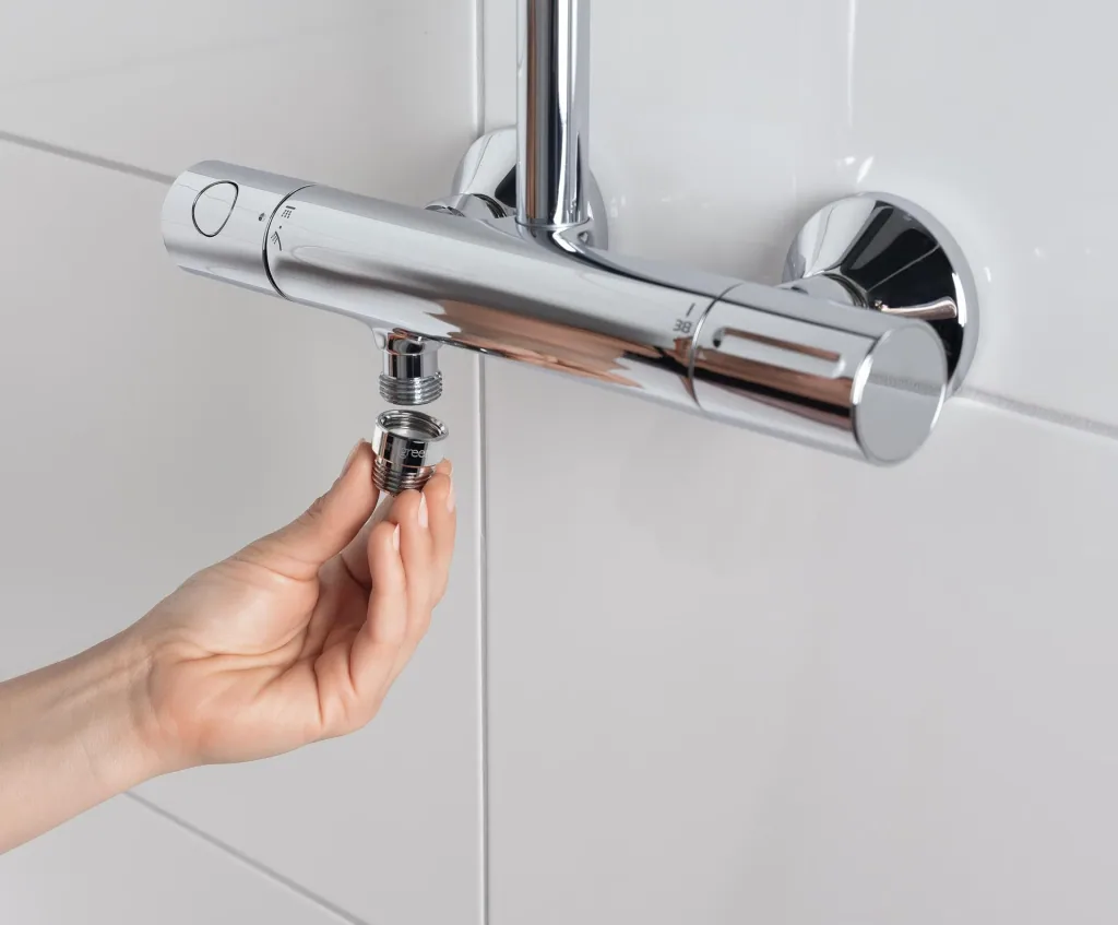Water saver for the shower