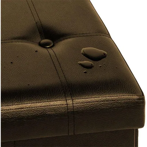Folding bench/stool MDF 80x40x40 cm brown