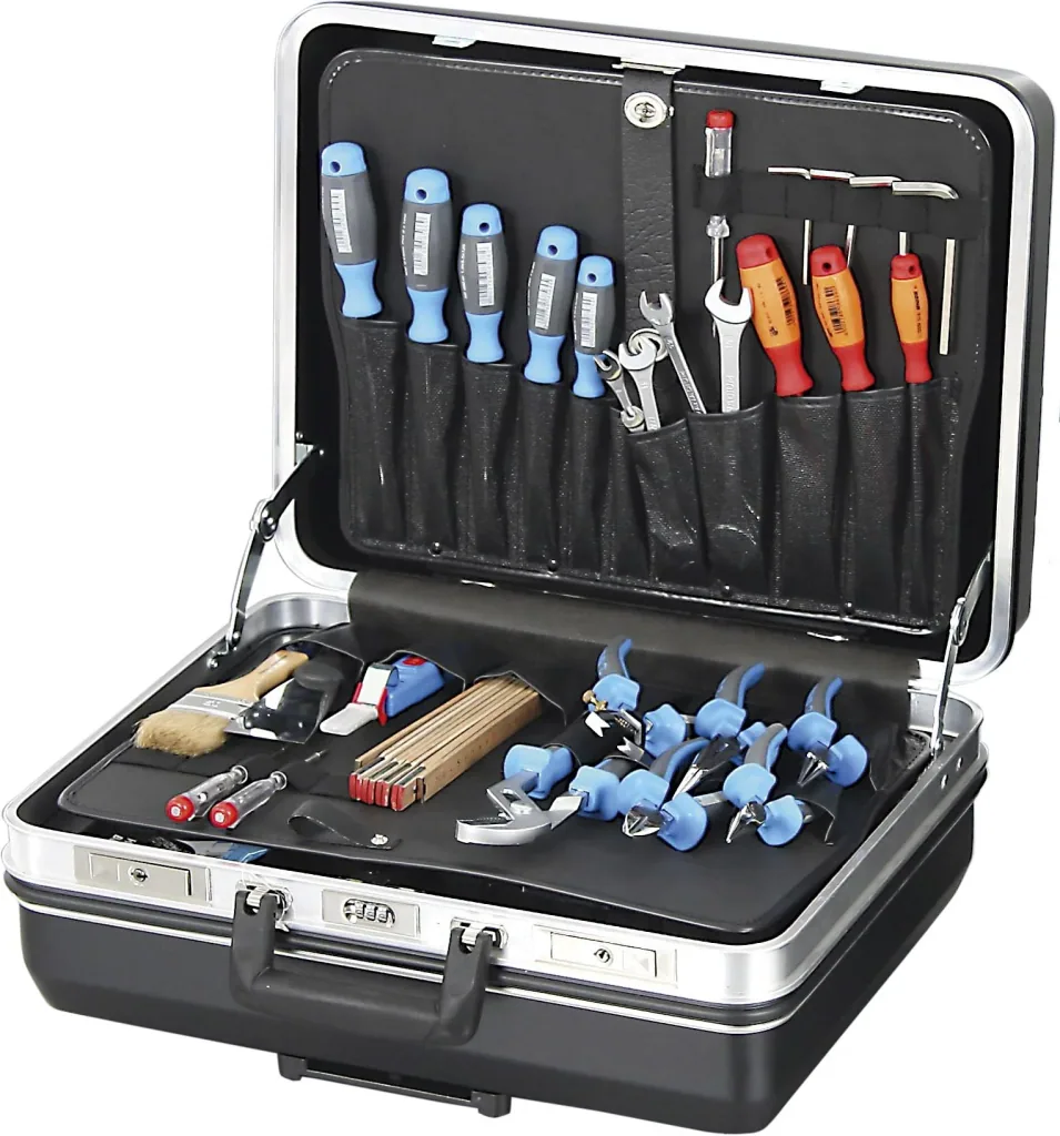 Tool case BUDGET 5075 XXL-37 liters, with removable roller system
