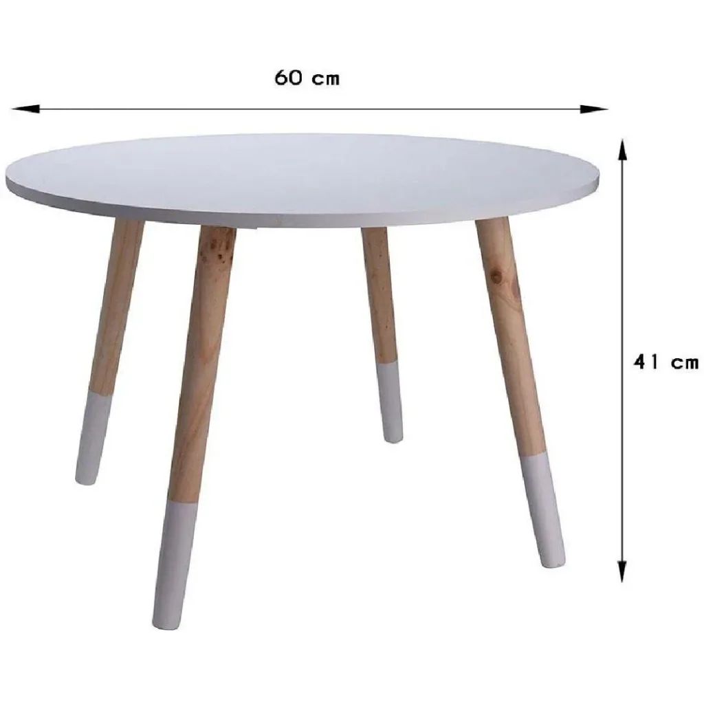 KidCollection Kindertisch Holz - 60 x 60 x 41 cm