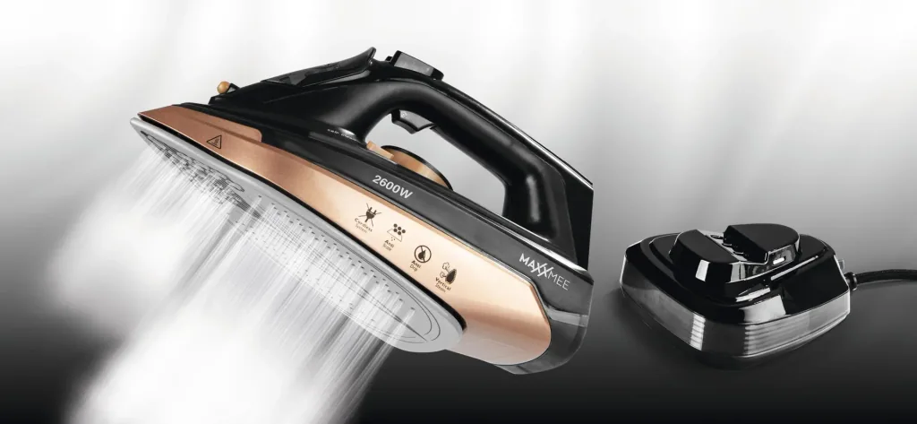 Cordless steam iron 2-in-1