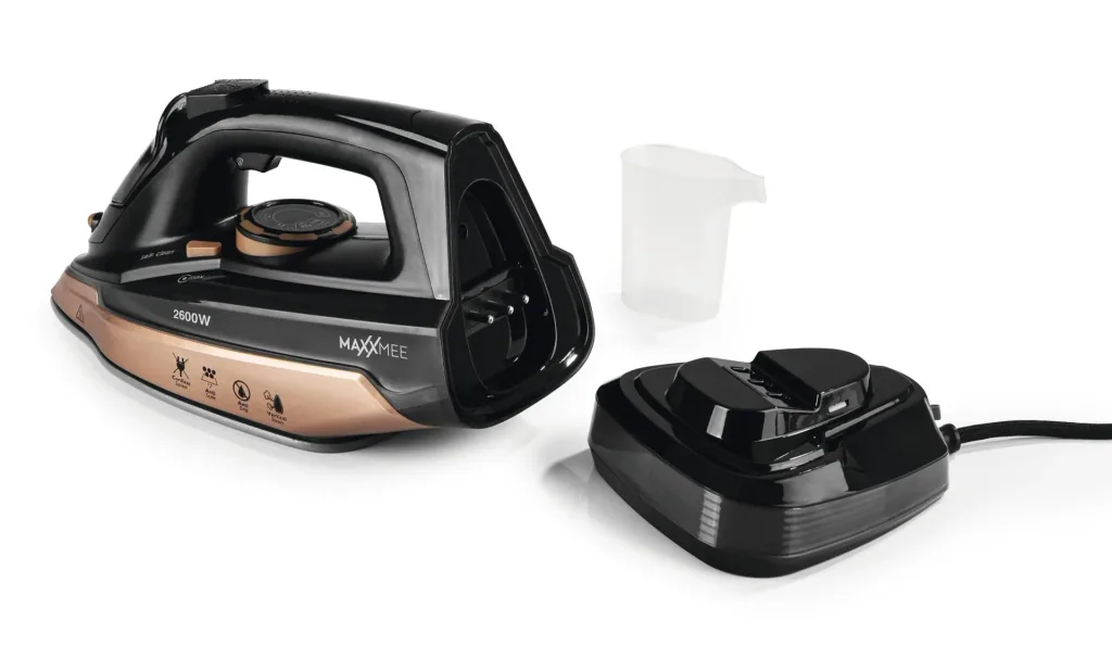 Cordless steam iron 2-in-1