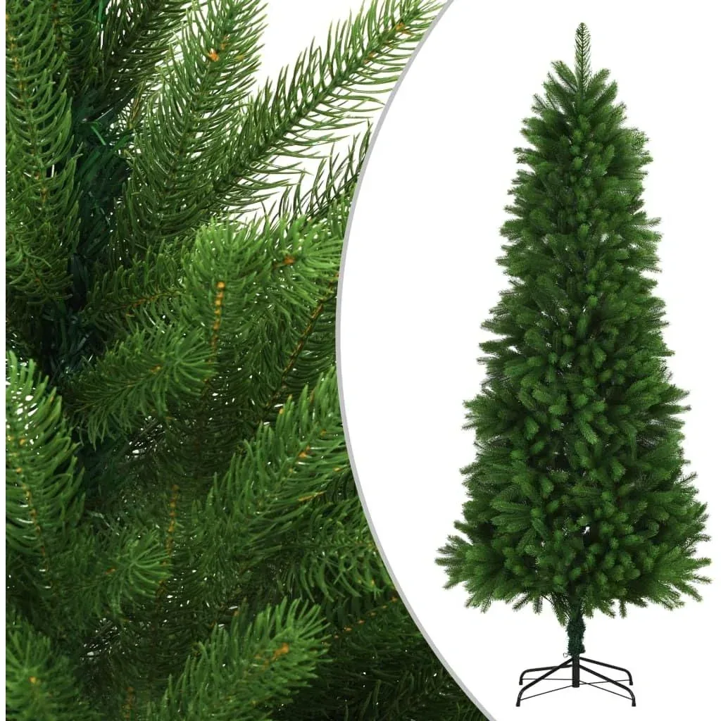 Christmas tree with lifelike needles 240 cm green