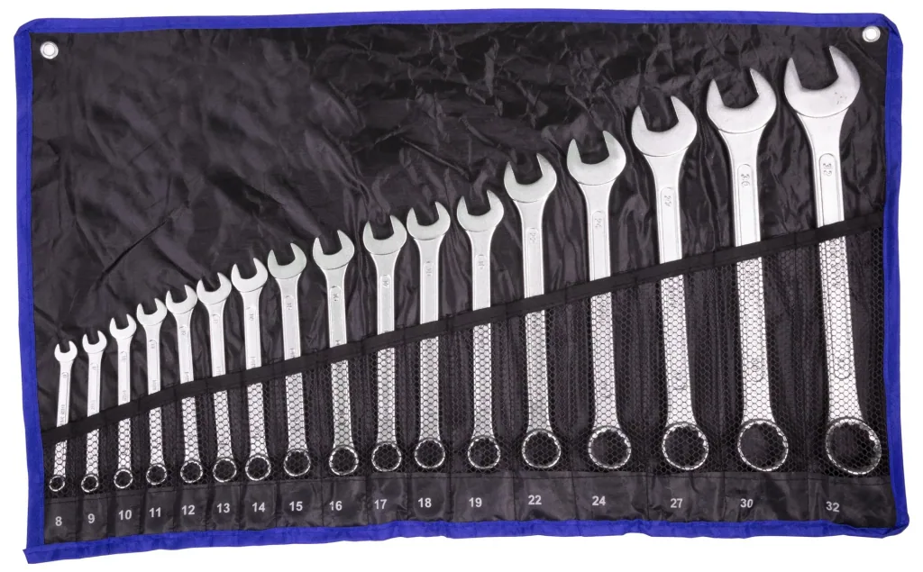 17-piece combination wrench