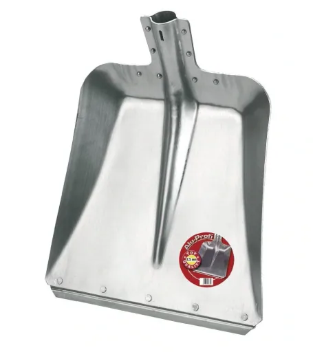 Professional aluminum shovel size 9 with edge