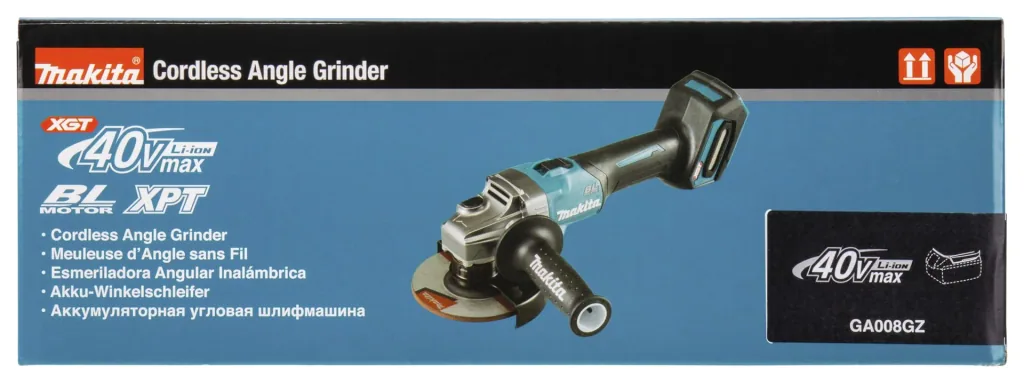 Cordless angle grinder 40V max. (without battery, without charger) GA008GZ