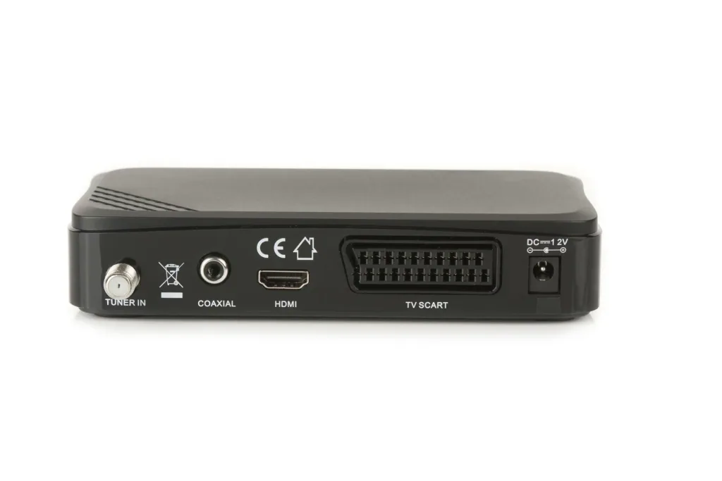 Full HD satellite receiver "HD AX 150" with 12V power supply