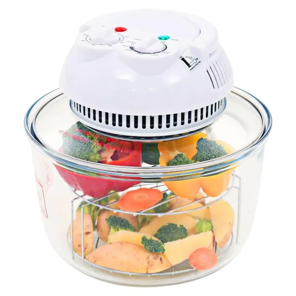 Halogen convection oven with top ring 800 W 10 L