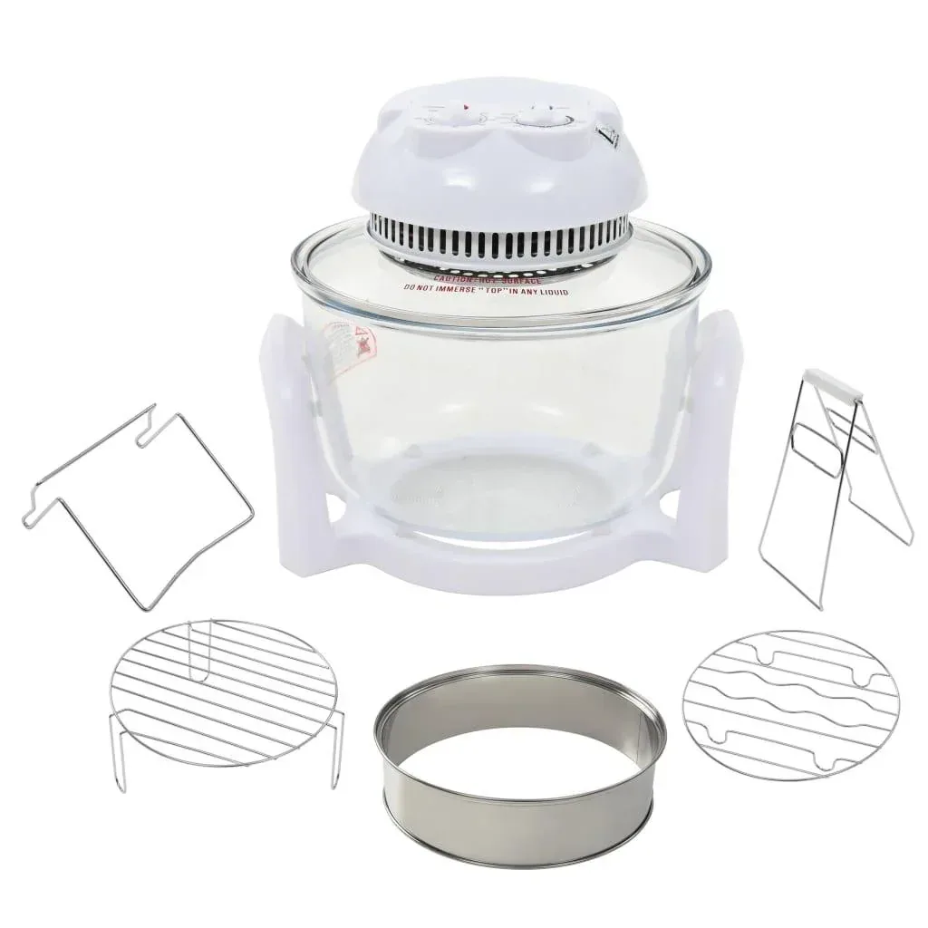 Halogen convection oven with top ring 800 W 10 L
