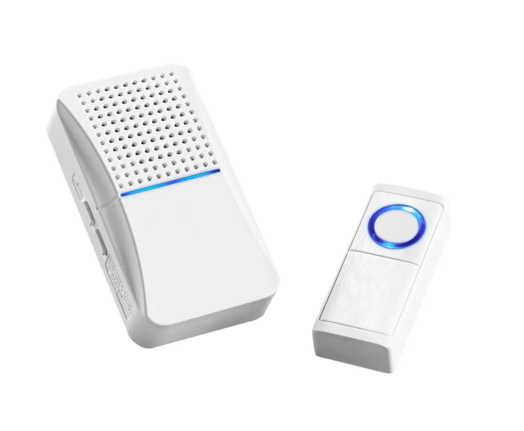 Wireless chime set with 30 melodies and adjustable volume