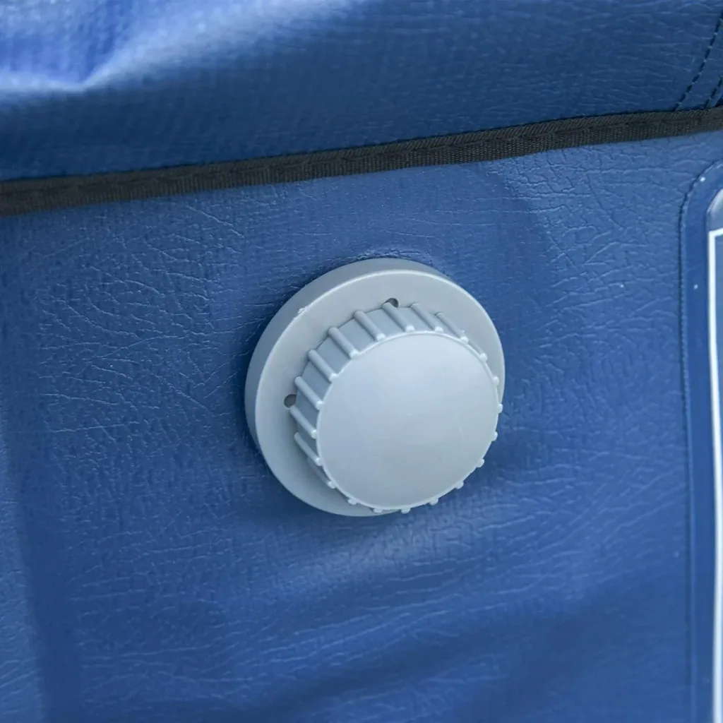 Whirlpool for 2-3 people white/blue