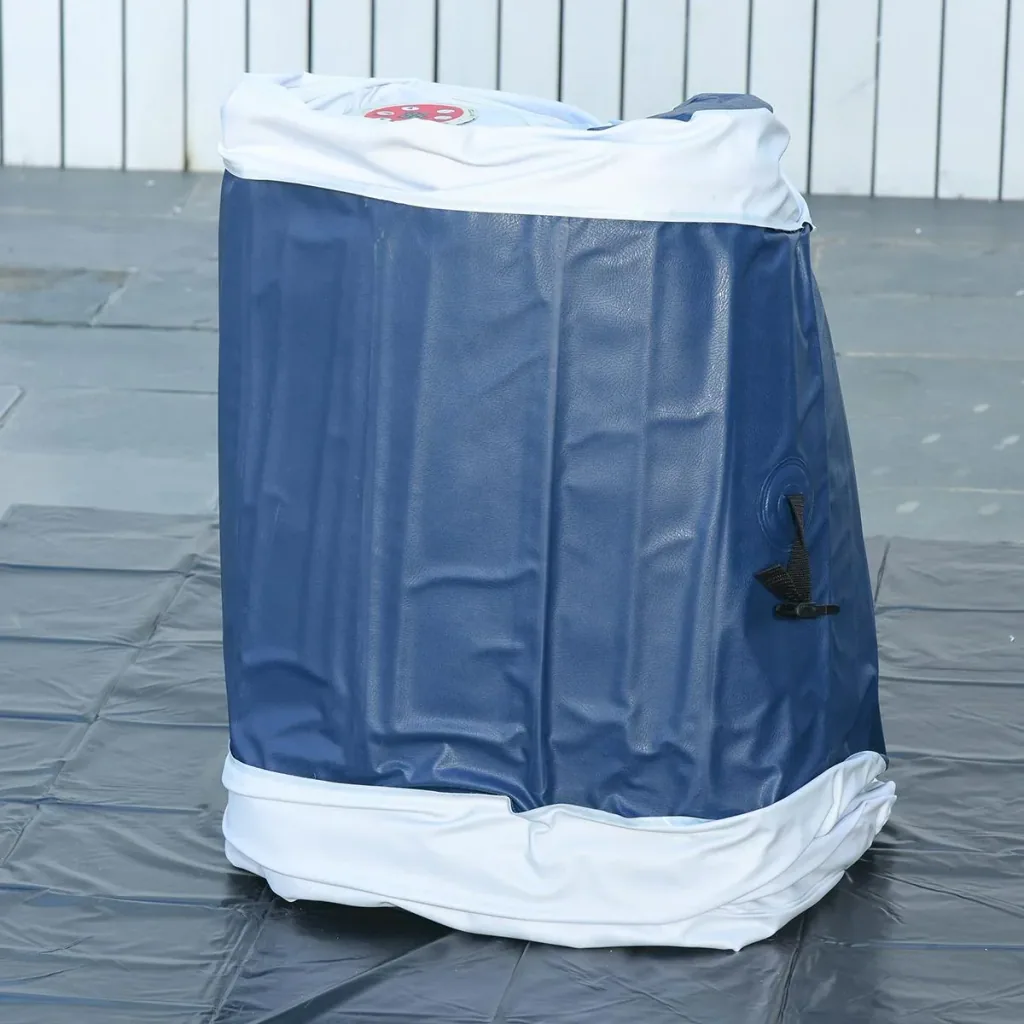 Whirlpool for 2-3 people white/blue