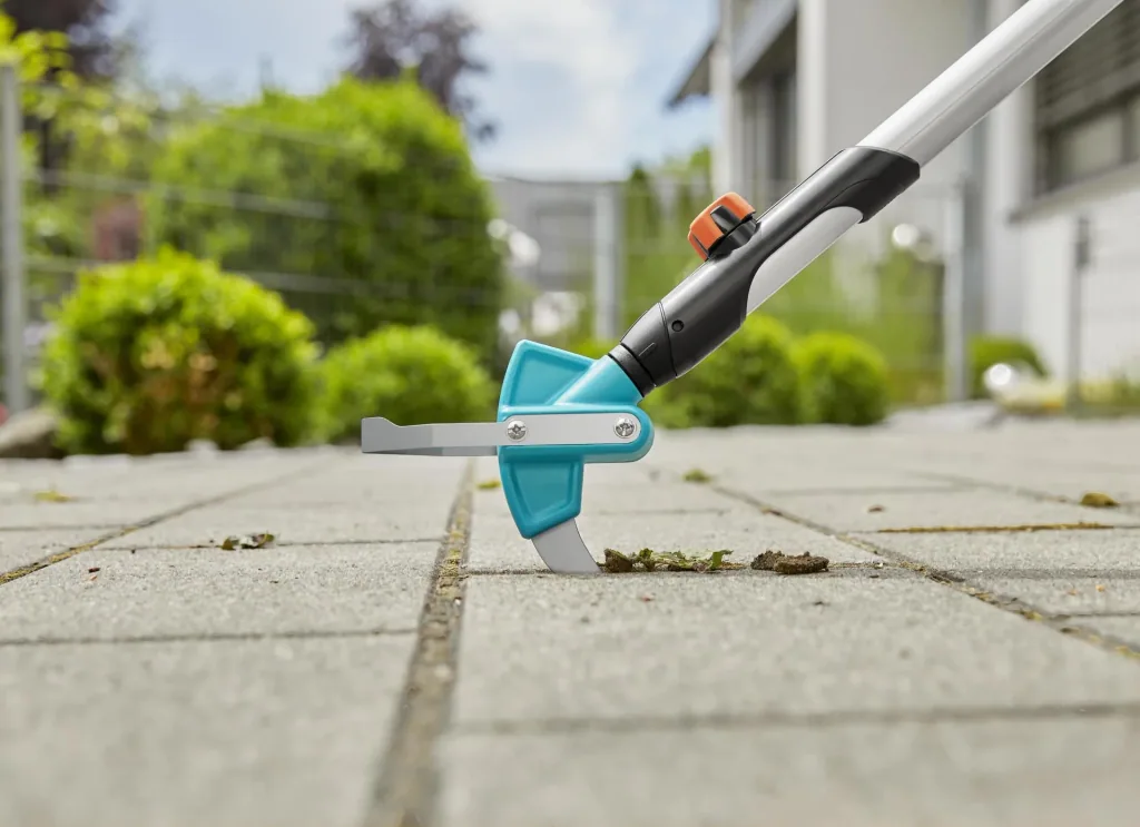 Combisystem 2 in 1 joint scraper, robust stainless steel blade