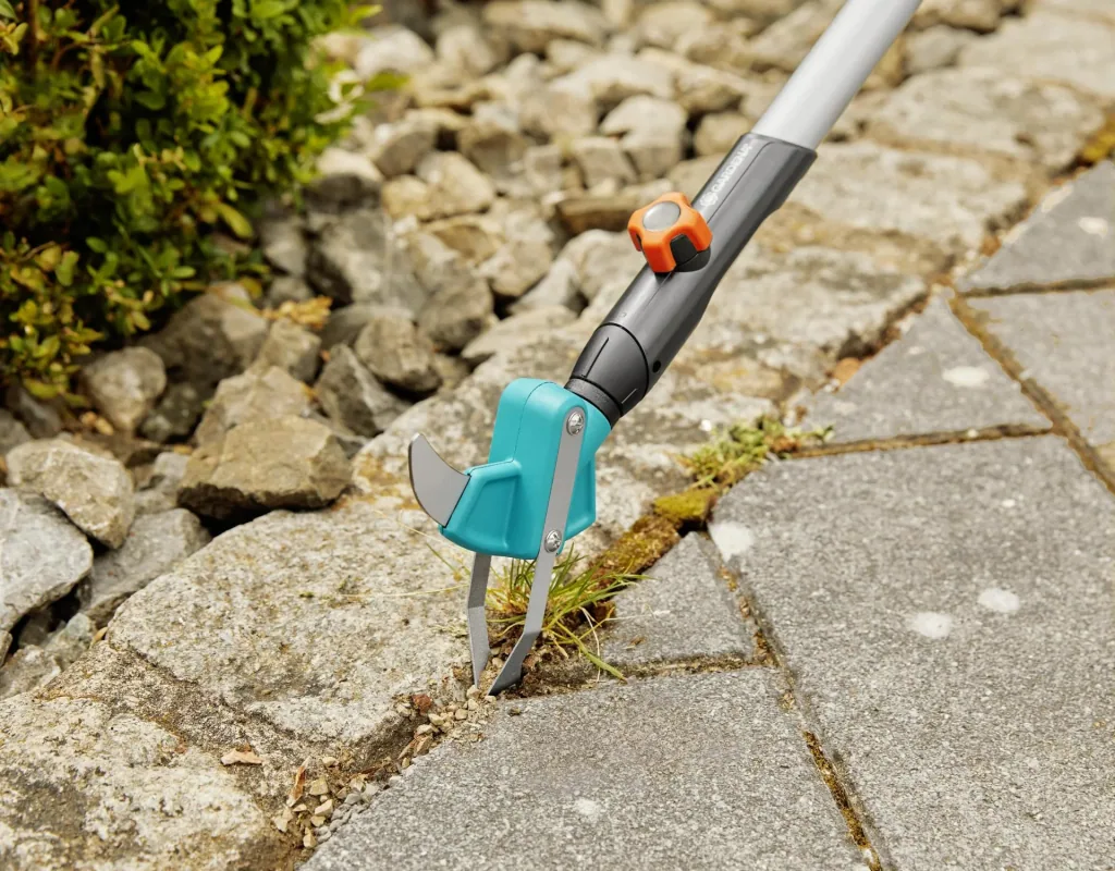 Combisystem 2 in 1 joint scraper, robust stainless steel blade