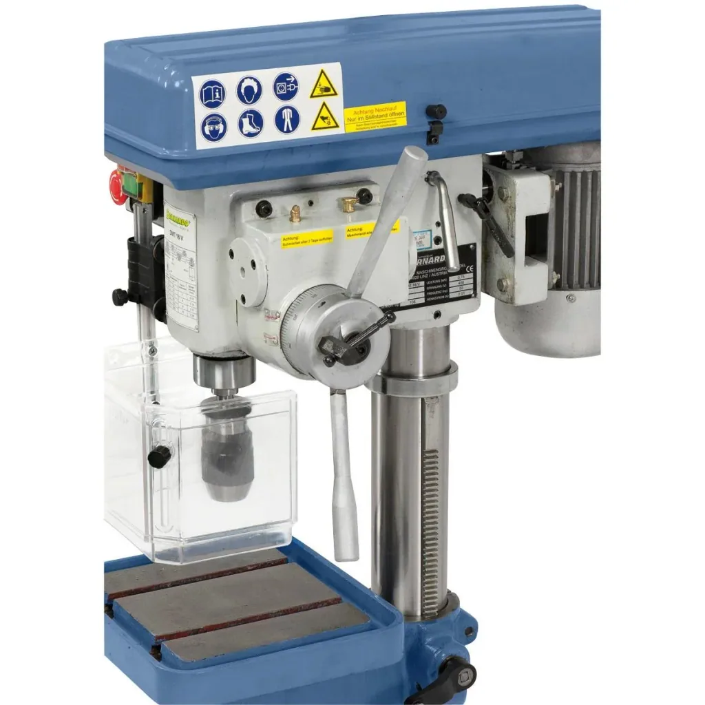Bernardo bench drilling machine DMT 16 V / 400 V power supply + spindle