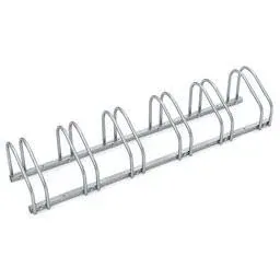 2 pieces bike rack - bike shed for 12 bikes - 160x32x27 cm - metal bike rack