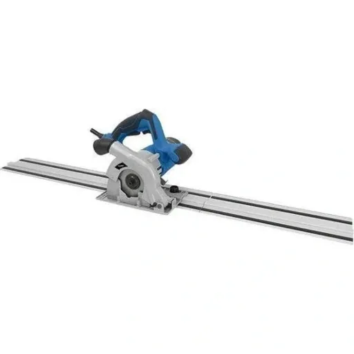 Mitre saw with guide rail 1050 W - Ø 110 mm - linear saw / circular saw + tilt function