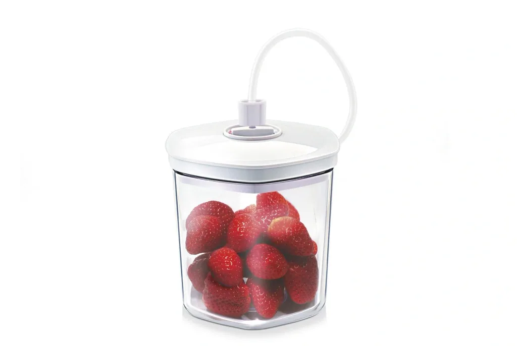 Vacuum container set, 4 pieces